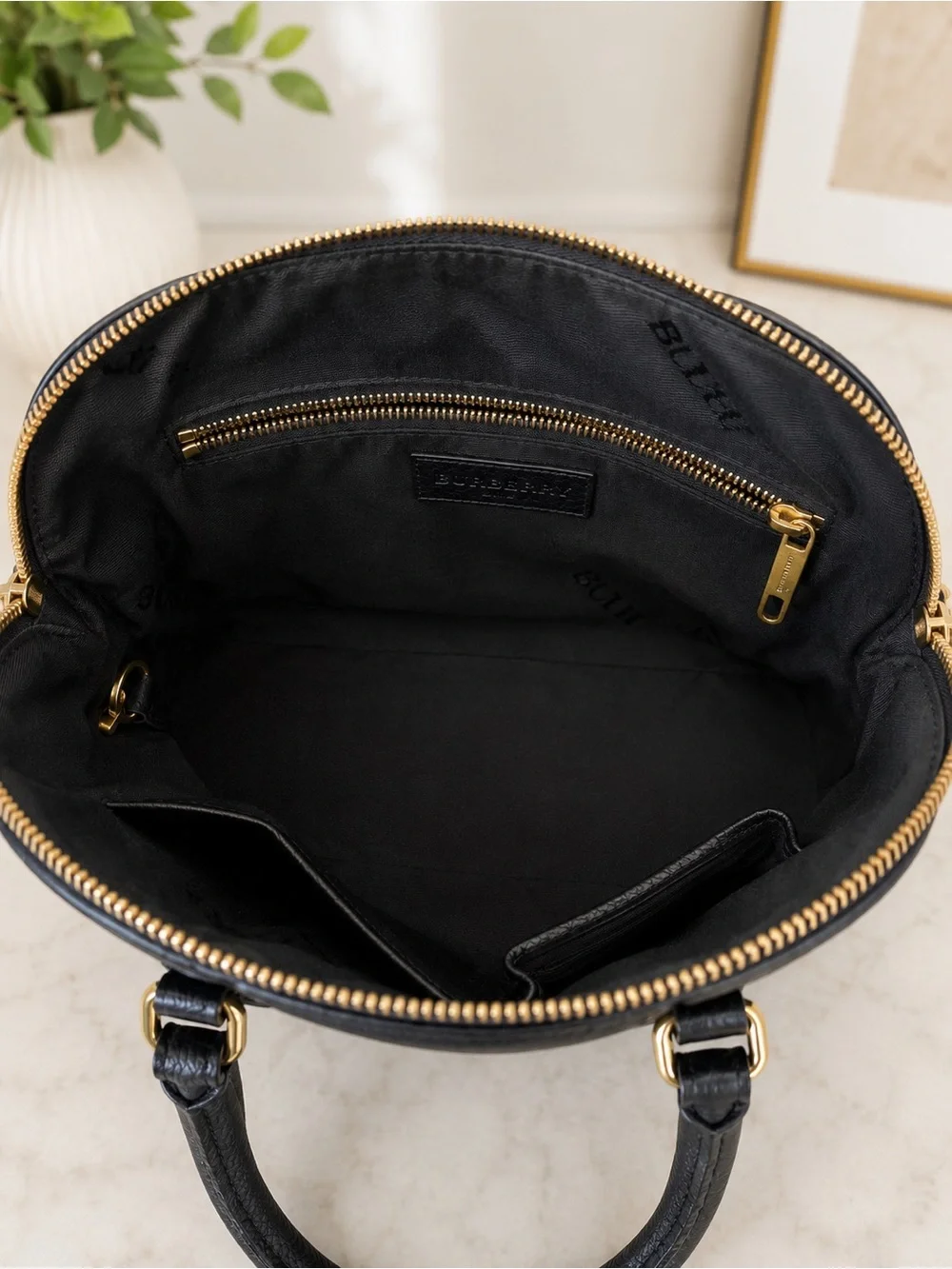 Burberry classic satchel